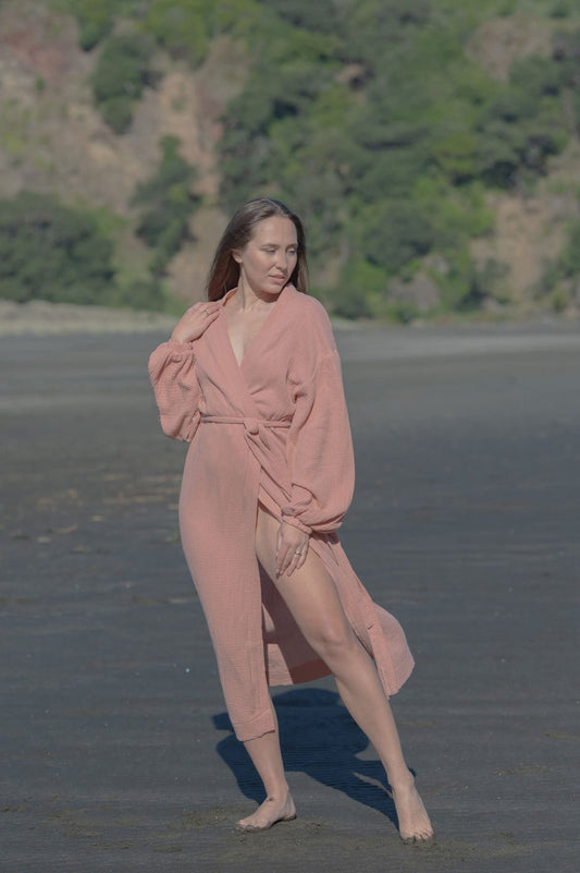 Selene Robe - Rose