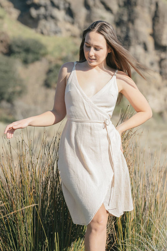 Gaia Dress - Beige