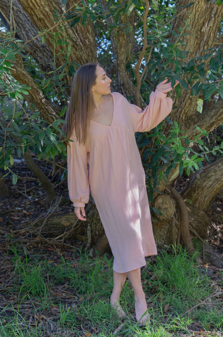 Cleo Dress - Blush